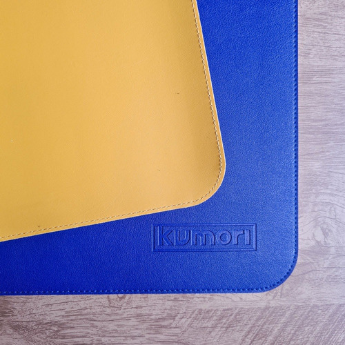 Kumori Deskmat (mousepad, Deskpad) 80x40 Home Office Cor Azul