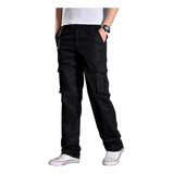 Jogger Cargo Gabardina Para Hombre Pantalón Casual