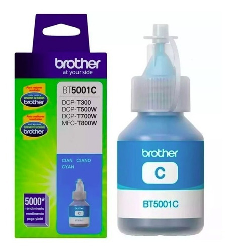 Tinta Brother Bt5001 Original C/m/y T300 T310 T500 T510 T700