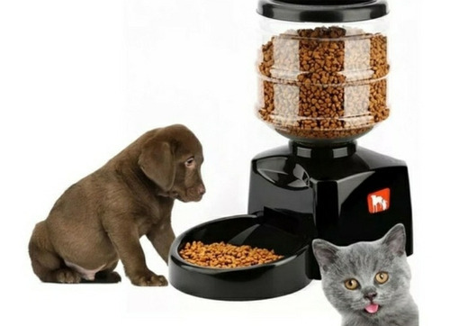 Dispensador De Comida Electrónico Automático Perros Y Gatos 