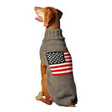 Suéter Para Perro Con Bandera Americana, Talla 3xx-large
