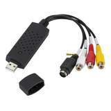 Capturadora De Video Audio Usb Conexión S-video Rca Easycap