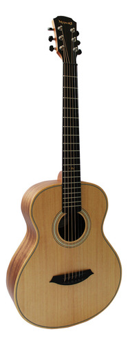 Guitarra Travel Mahori Solid Koa Mah-3603eq + Funda