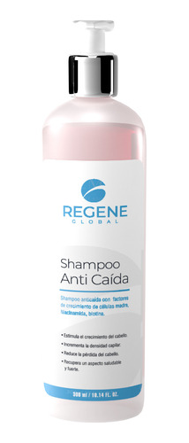 Shampoo Anticaida Celulas Madre Alopecia Capilar 300ml 