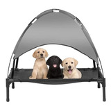 Cama Elevada Para Perros Con Dosel Cama Para Perros Al ...