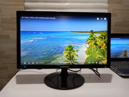 Monitor Samsung 20 Polegadas Led Vga E Dvi Usado!!