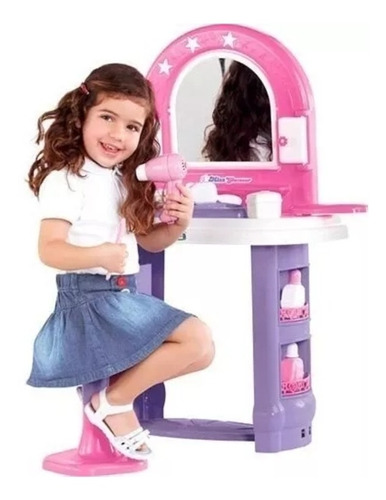 Tocador Infantil Maquillaje + 8  Accesorios.