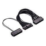 Cable Adaptador Para 2 Fuentes De Poder Atx 24 Pin Dual Psu