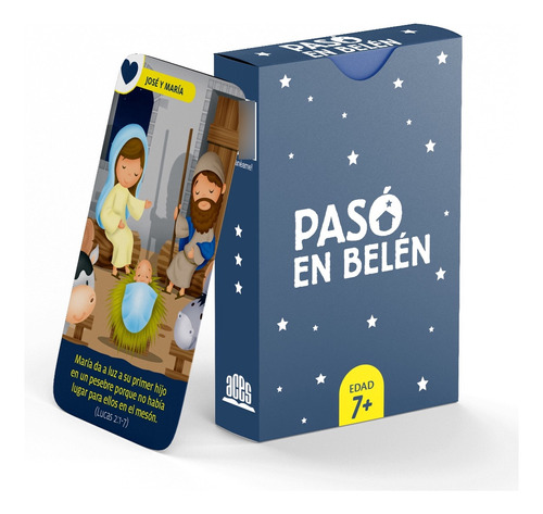 Juego Bíblico Cartas: Pasó En Belén - 2ed.   