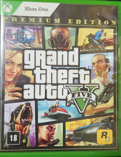 Gta 5 - Grand Theft Auto V Premium Edition Original Xbox One