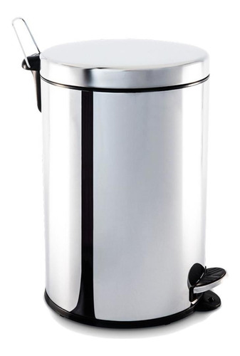 Lixeira Com Pedal Brinox 12l Em Inox - 3040/203