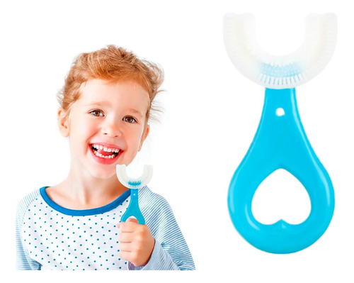 Cepillo De Diente Forma U Niños Bebes Cuidado Dental 360°