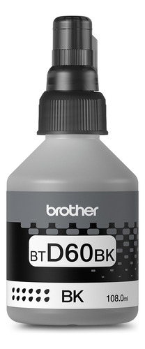 Tinta Negra - Btd60bk Para Impresora - Brother 