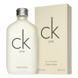 Eau De Toilette Unisex De Calvin Klein De Ck One, 200 Ml