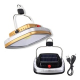 Reflector Recargable Solar Lampara Camping Liz Led