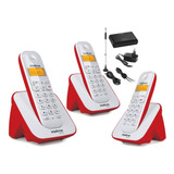 Aparelho Telefone Para Chip Celular Gsm 3g 2 Ramal Adicional