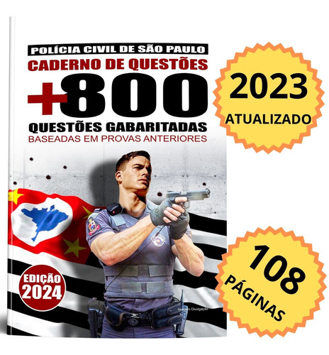 Soldado 2ª Classe Pm-sp 2023 - Caderno De Questões Para Prova