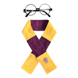 Pack  Disfraz Harry Potter Bufanda Y Lentes