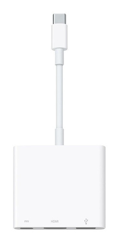 Cable Usb Tipo C Apple Muf82am/a Blanco Con Entrada Usb Tipo C Salida Usb Tipo C, Hdmi, Usb