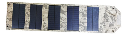 Cargador De Panel Solar Plegable 5v Salida Usb Casa Panel De