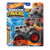 Hot Wheels Monster Trucks Jeep Jurassic Park Carrinho 1/64 