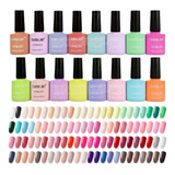 Esmaltes Semipermanentes Gel Uv/led Colores Nuevos X1