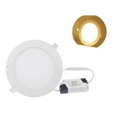 Foco Led 24w Redondo Empotrable - Luz Cálida