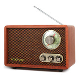 Usb Sd Multifunción Am Fm Vintage Radio Altavoz  ,retr...