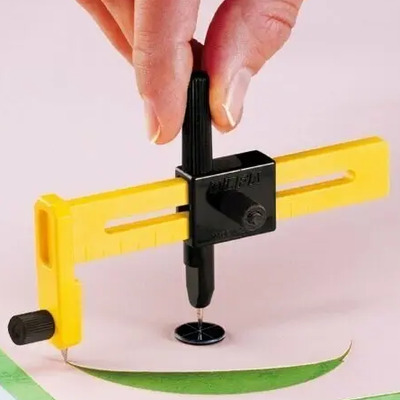 Cortador Cutter De Compás Olfa Cmp-1 Circular 1 A 15 Cms | MercadoLibre