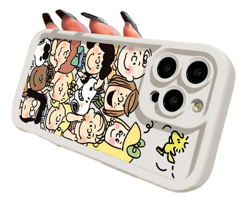 Funda De Teléfono Snoopy Cute Para iPhone 15 14 13 12 11