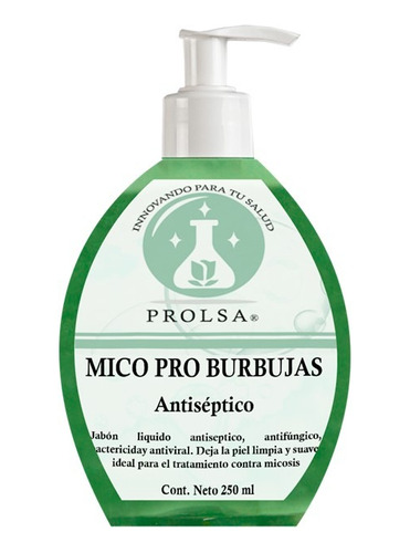 Mico Pro Burbujas (250 Ml) Jabón Podólgico Antimicótico
