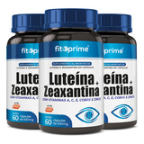 Kit 3 Luteína + Zeaxantina Vitaminas A C E Cobre Zinco 60cps