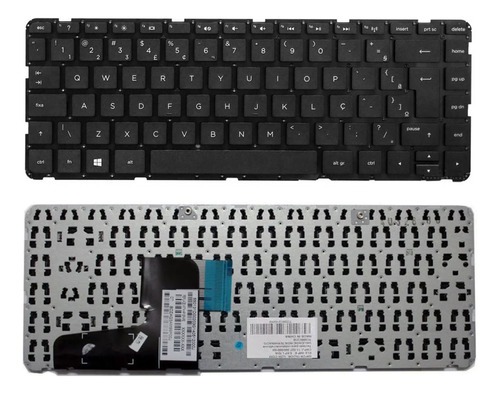 Teclado Para Hp Pavilion 14-d F4h12la F4h32la F4h13la Preto