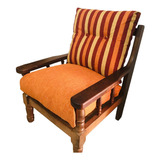 6 Almohadones Para Sillones 60x60, C/ Cierre Y Funda Interna