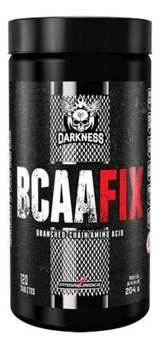 Bcaa Fix 4500mg Darkness 120 Tabletes - Integralmédica - Cáp