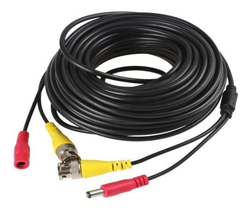 Cable Para Camaras Seguridad Cctv Video Y Poder Bnc 30 Mts