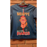 Camisa Infantil Psg França- Licenciada Mbappe