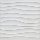 Muro Decorativo 3d Panel Pvc 50x50 4m2 - 16piezas + Adhesivo