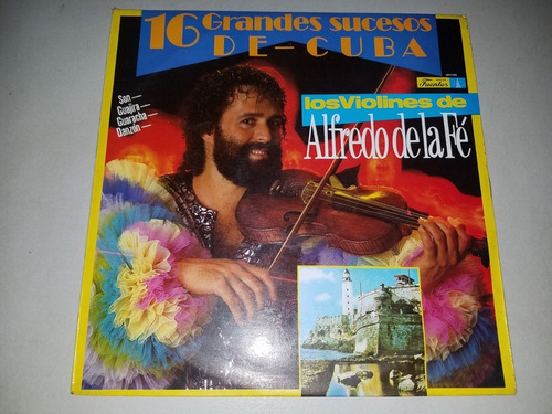 Lp Vinilo Disco Los Violines De Alfredo De La Fe Salsa