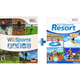 Juego Wii Sports + Wii Sports Resort Wii.