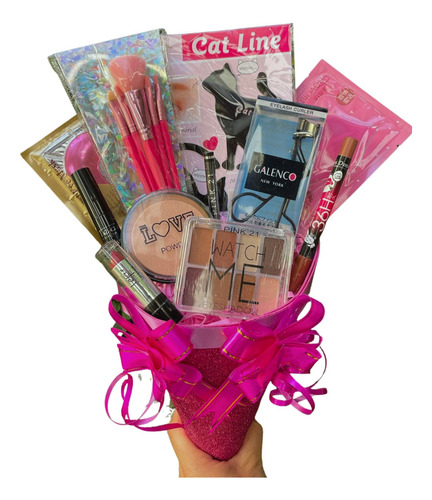 Ramo De Maquillaje Kit Set Completo San Valentin Mujer 