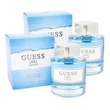 Paquete Guess 1981 Indigo Dama 100ml Original 2 Pzas