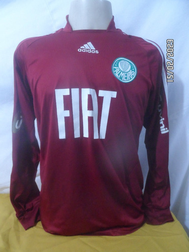 Camisa De Goleiro Do Palmeiras Vinho -adidas- Cod:85696