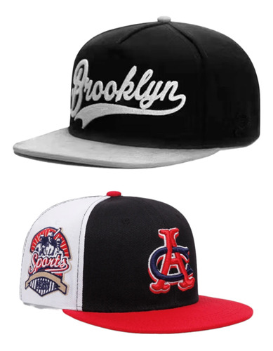 Gorra Hip-hop Con Bordado De Cartas Y Brooklyn Con Regalo 