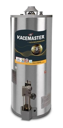 Termotanque Gas 90 Lts  Kacemaster Acero Inoxidable Multigas