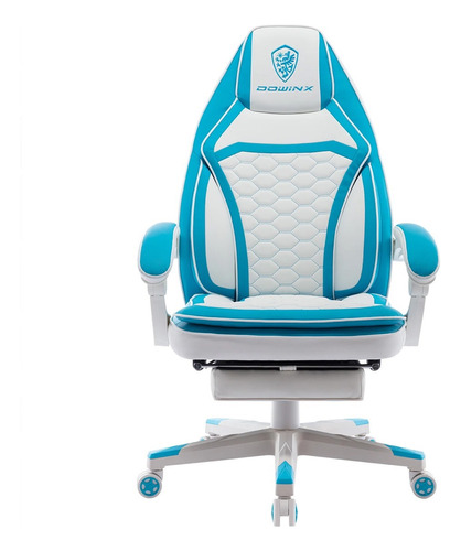 Silla Gamer Dowinx Color Rosa Y Blanco Modelo Ls-th