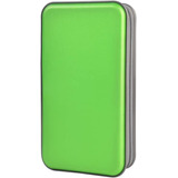 Porta Cd Dvd - Estuche Portatil - Capacidad 96u. - Verde