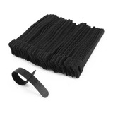 Pack 100 Unidades Amarra Cables Velcro Cinta 15cm*1cm