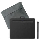 Kit Mesa Digitalizadora Wacom Intuos Ctl4100 + Capa Cinza