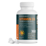 Vitamina D3 10000 Iu  - Bronson 360 Comprimidos . Importada